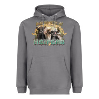 Storm hanging with my heifers Heavyweight Hoodie - NancyCooperArtShop