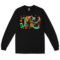 Black joy with roaster Long Sleeve Tee - AdoDesignShop