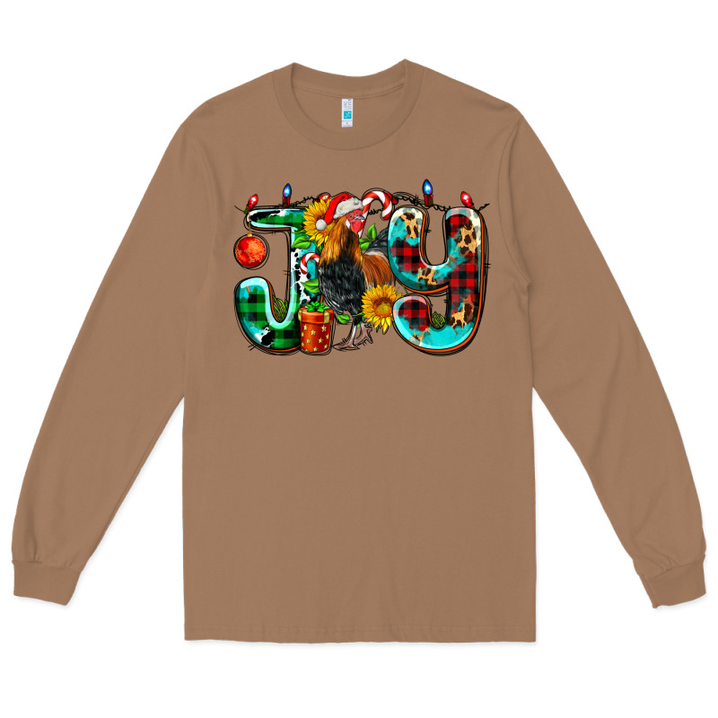 Joy With Roaster Long Sleeve Tee by AdoDesignShop | Teevron