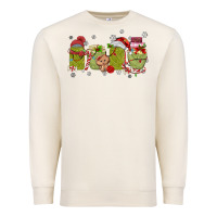 Sandshell canned pickles christmas light Premium Sweatshirt - MaliasSmallBusiness