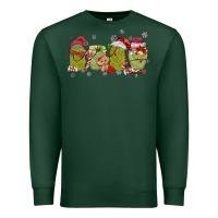 Canned Pickles Christmas Light Premium Sweatshirt | Teevron