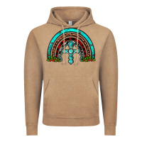 Vintage Coffee cross christmas rainbow Vintage Hoodie - JahusDesignShop