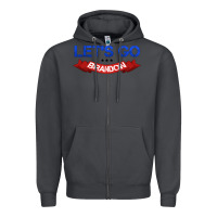 Smoke Let's Go Brandon Zipper Hoodie - Jasminsmagicworld