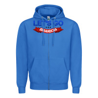 True Royal Let's Go Brandon Zipper Hoodie - Jasminsmagicworld