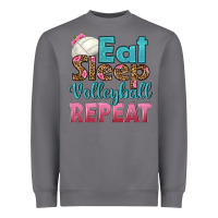 Storm eat sleep volleyball repeat Heavyweight Sweatshirt - HRA Design Shop