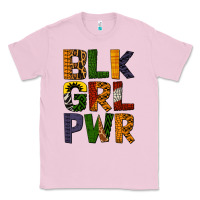 Bubblegum Pink black girl power Classic Tee - BundleAndBundleShop