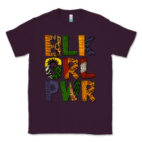 Plum black girl power Classic Tee - BundleAndBundleShop