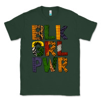 Sports Green black girl power Classic Tee - BundleAndBundleShop