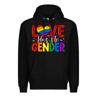 Black love has no gender Premium Hoodie - Artiststas