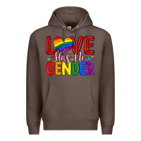 Coffee love has no gender Premium Hoodie - Artiststas