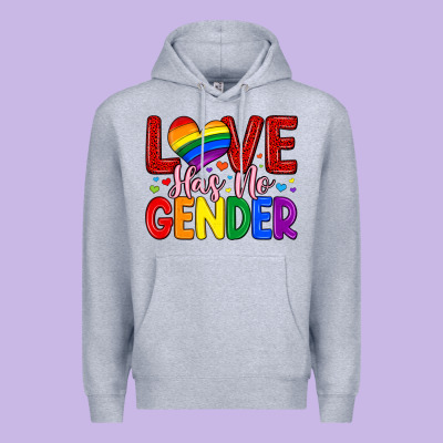Love Has No Gender Premium Hoodie Designed By Artiststas