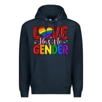Navy love has no gender Premium Hoodie - Artiststas