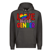 Smoke love has no gender Premium Hoodie - Artiststas