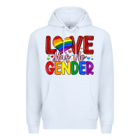 White love has no gender Premium Hoodie - Artiststas
