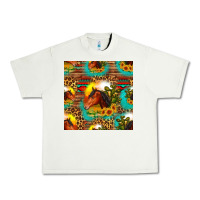 Pistachio desert horse seamless patern Urban Heavy Tee - HRA Design Shop