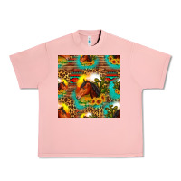 Salmon desert horse seamless patern Urban Heavy Tee - HRA Design Shop