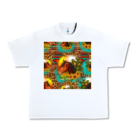 White desert horse seamless patern Urban Heavy Tee - HRA Design Shop