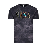 Cloud Black being nana makes my life complate Vintage Tee - CowhideDigitalArt