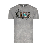 Cloud Rock being nana makes my life complate Vintage Tee - CowhideDigitalArt