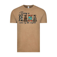 Vintage Coffee being nana makes my life complate Vintage Tee - CowhideDigitalArt