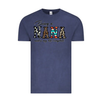 Vintage Denim being nana makes my life complate Vintage Tee - CowhideDigitalArt