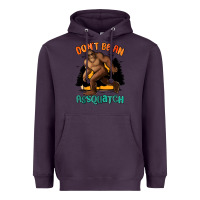 Plum dont be an assquatch Heavyweight Hoodie - MaliasSmallBusiness