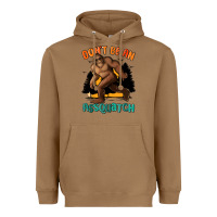 Toasted Coconut dont be an assquatch Heavyweight Hoodie - MaliasSmallBusiness