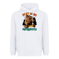 White dont be an assquatch Heavyweight Hoodie - MaliasSmallBusiness