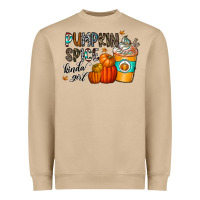 Mushroom pumpkin spice kinda girl Heavyweight Sweatshirt - CowhideDigitalArt