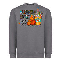 Storm pumpkin spice kinda girl Heavyweight Sweatshirt - CowhideDigitalArt