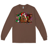 Chestnut joy and horse Christmas Long Sleeve Tee - AdoDesignShop