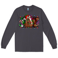 Smoke joy and horse Christmas Long Sleeve Tee - AdoDesignShop
