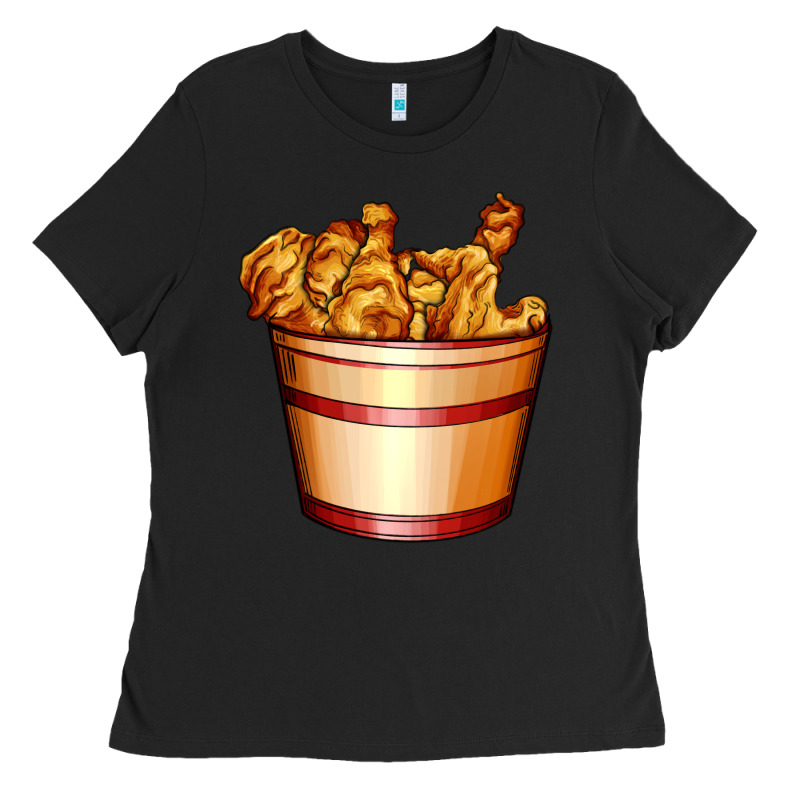Nugget And Nuggets Basket Ladies Tee by AdoDesignShop | Teevron
