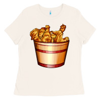 Bone nugget and nuggets basket Ladies Tee - AdoDesignShop