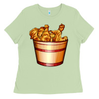 Matcha nugget and nuggets basket Ladies Tee - AdoDesignShop