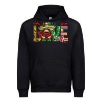 Black Mexico love with gnome Urban Hoodie - NancyCooperArtShop
