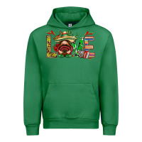 Emerald Mexico love with gnome Urban Hoodie - NancyCooperArtShop