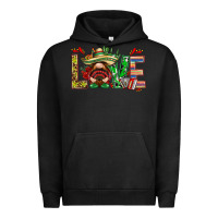 Pigment Black Mexico love with gnome Urban Hoodie - NancyCooperArtShop
