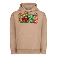 Pigment Burro Mexico love with gnome Urban Hoodie - NancyCooperArtShop