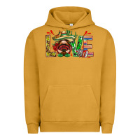 Pigment Peanut Butter Mexico love with gnome Urban Hoodie - NancyCooperArtShop