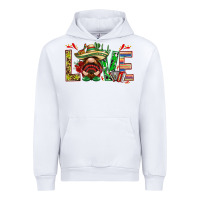 White Mexico love with gnome Urban Hoodie - NancyCooperArtShop