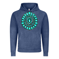 Vintage Denim gemstone jewelry Vintage Hoodie - RanaPortraitStore