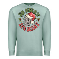 Seafoam so merry it's scary Premium Sweatshirt - MaliasSmallBusiness