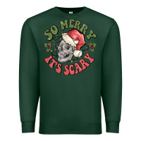 Sports Green so merry it's scary Premium Sweatshirt - MaliasSmallBusiness