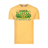 Vintage Mustard heppy st. patricks day Vintage Tee - RacoonDesign
