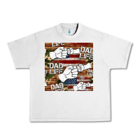 Lunar Rock dad life fist bump seamless pattern Urban Heavy Tee - HRA Design Shop