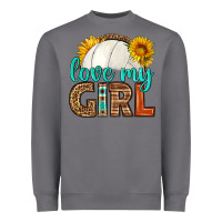 Storm love my girl volleyball Heavyweight Sweatshirt - HRA Design Shop