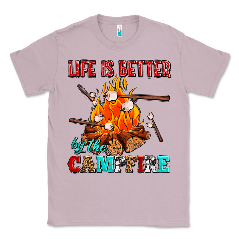 Life Is Better By The Campfire With Marshmallows Classic Tee by AdoDesignShop | Teevron