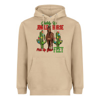 Mushroom giddy up jingle horse pick up your feet Heavyweight Hoodie - MaliasSmallBusiness
