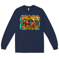 Navy cowboy take me away Long Sleeve Tee - JahusDesignShop